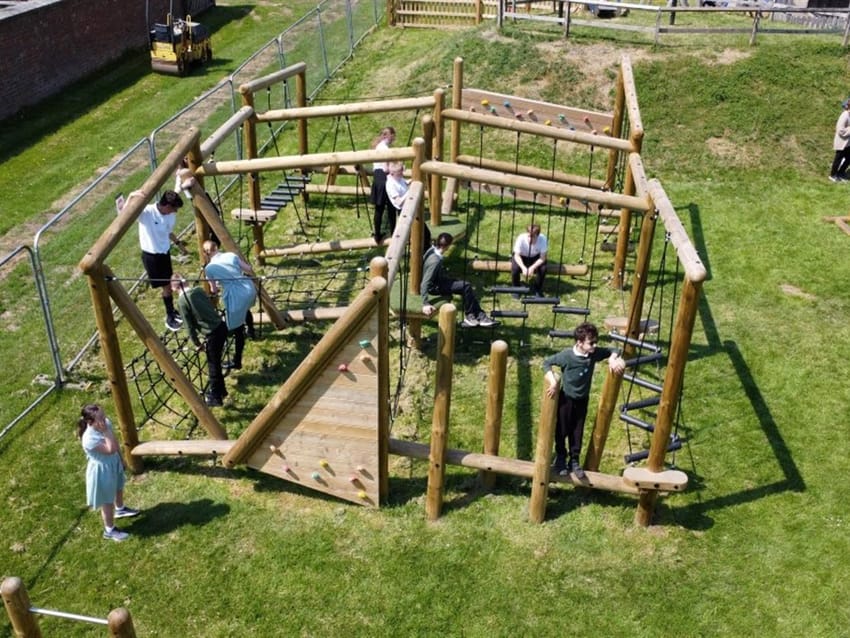 Active Play Opportunities at Welburn Hall School Main Image